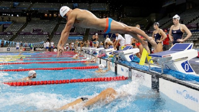 การเตรียมตัวก่อนลงแข่งว่ายน้ำครั้งแรก