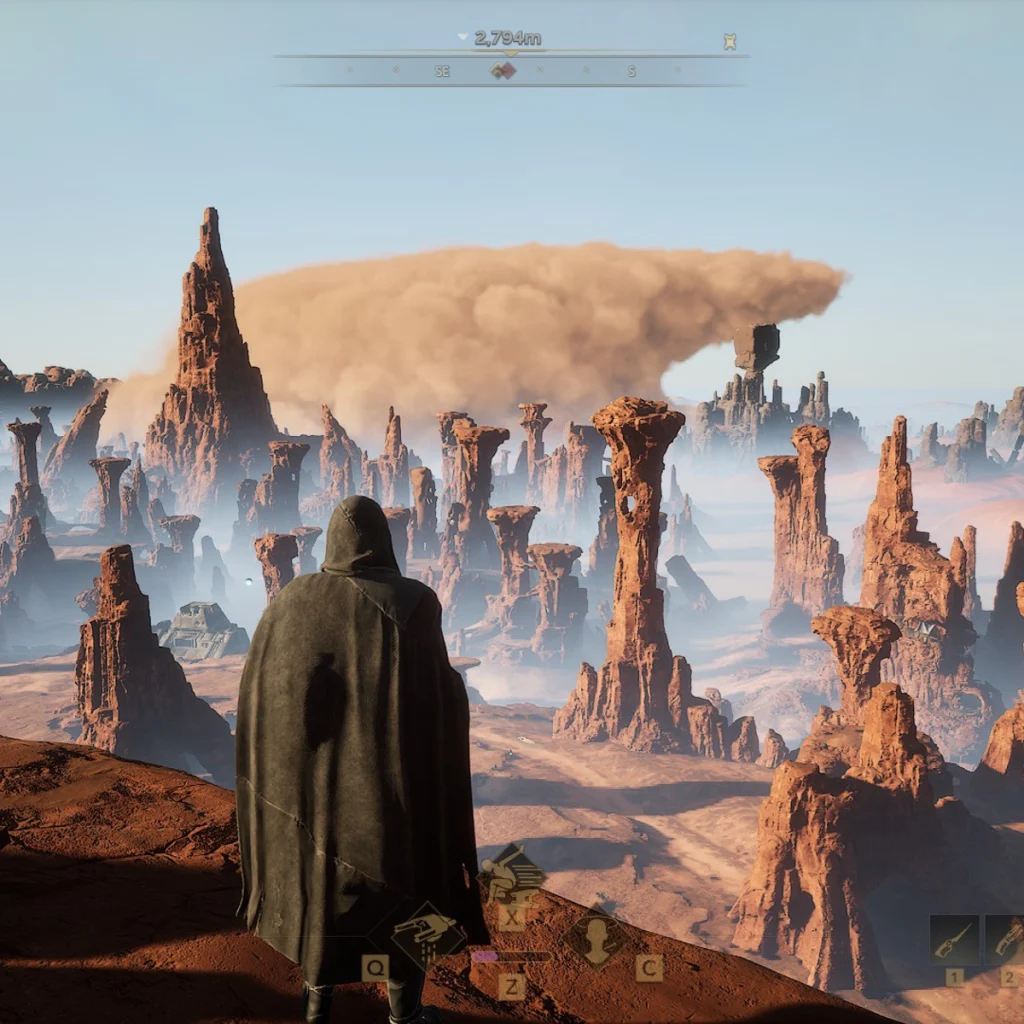 ระบบต่อสู้ (Combat) ใน Dune Awakening เป็นแนว FPS หรือ RPG มากกว่ากัน?