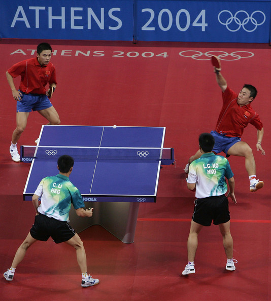 การรับลูกและแก้เกมแบบมืออาชีพของนักกีฬาจีน